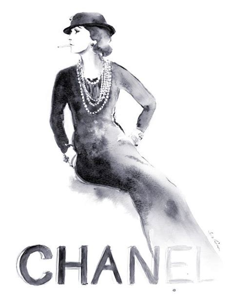 white coco chanel|coco chanel black and white.